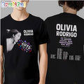 Olivia Rodrigo Guts World Tour 2024 Gift For Fans Two Sides Print Unisex T- Shirt