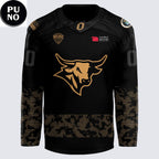 Omaha Mavericks x Military Appreciation 2026 Personalized Hockey Jersey