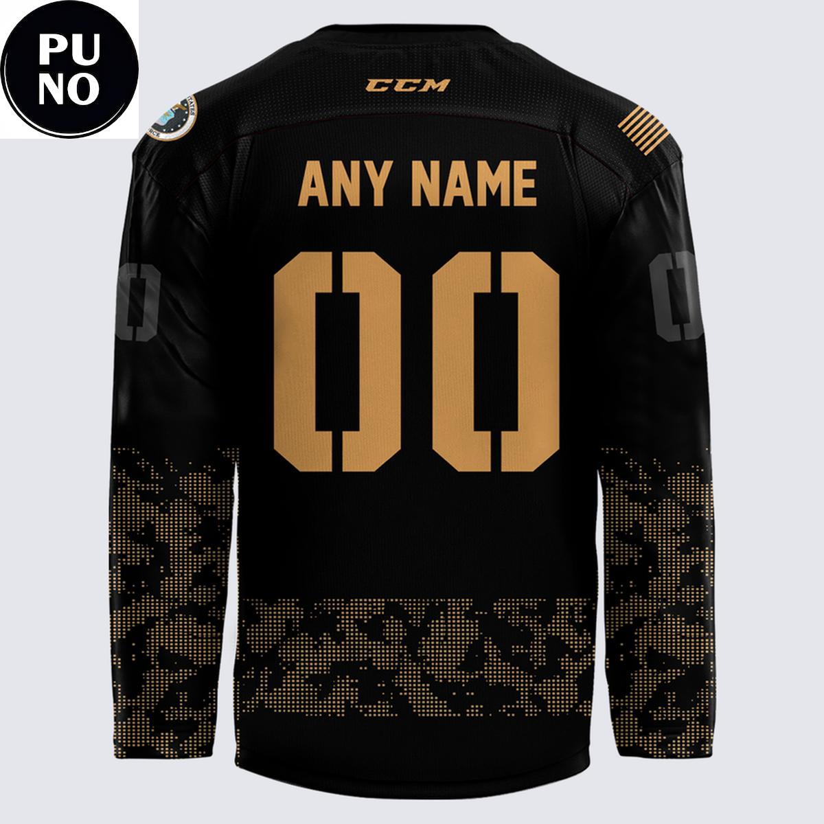 Omaha Mavericks x Military Appreciation 2026 Personalized Hockey Jersey