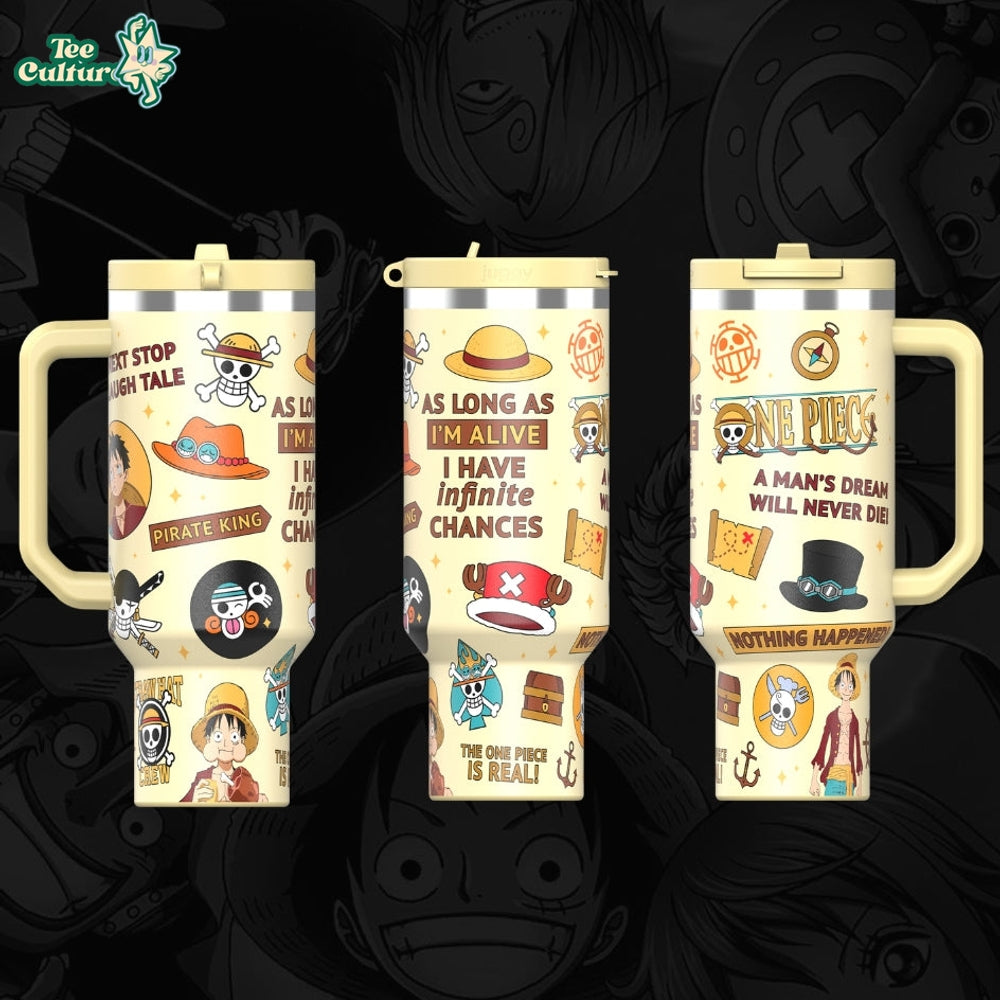 One Piece Pirate King 40oz tumbler