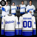 Ontario Reign Tower Buzzers Night 2026 The Buzz is Real 2026 Personalized Hockey Jersey