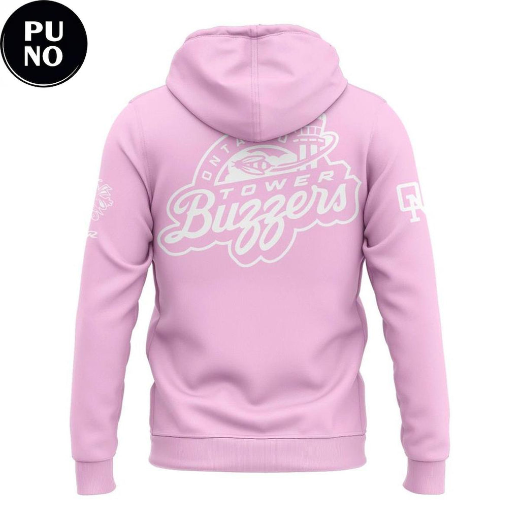 Ontario Tower Buzzers 2026 New Season Pink Hoodie T-Shirt