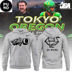 Oregon Ducks 2026 Tokyo Oregon Football Showcase T-Shirt