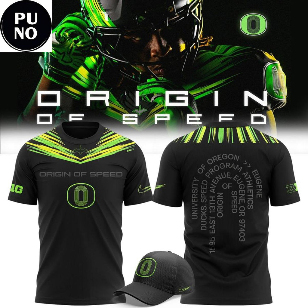 Oregon Ducks 2026 Origin of Speed Hoodie T-Shirt