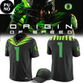 Oregon Ducks 2026 Origin of Speed Personalized Football Jersey