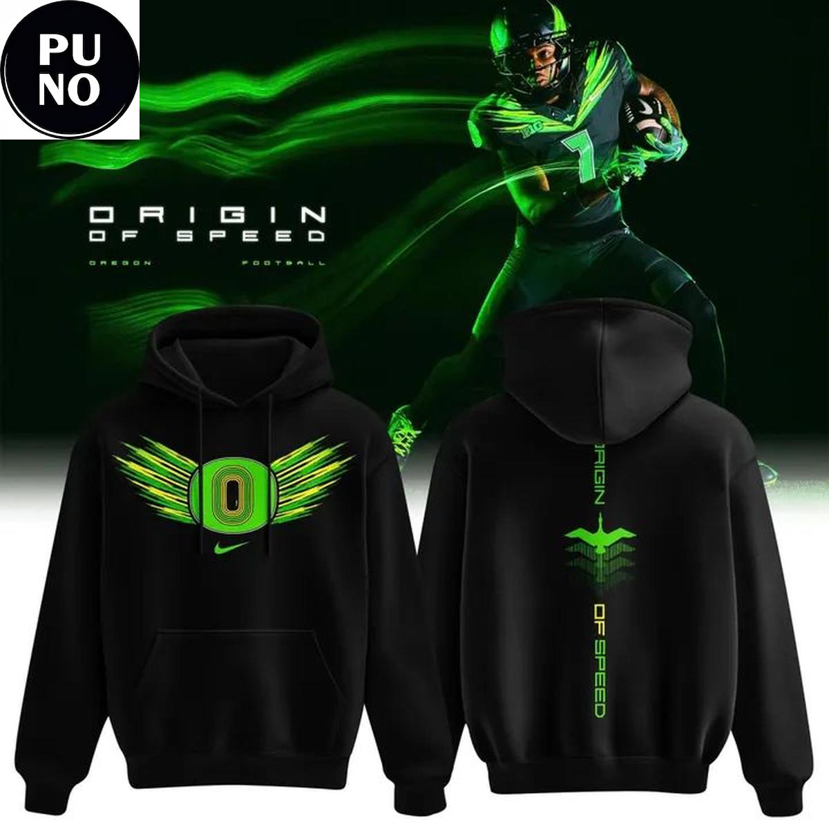 Oregon Ducks 2026 Origin of Speed Phoenix Hoodie T-Shirt
