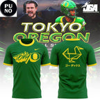 Oregon Ducks 2026 Tokyo Oregon Football Showcase T-Shirt