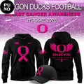 Oregon Ducks Breast Cancer Awareness 2026 Hoodie T-Shirt
