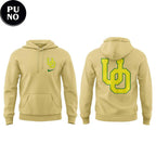 Oregon Ducks Chick-fil-A Peach Bowl 2026 University Logo Cream Hoodie T-Shirt