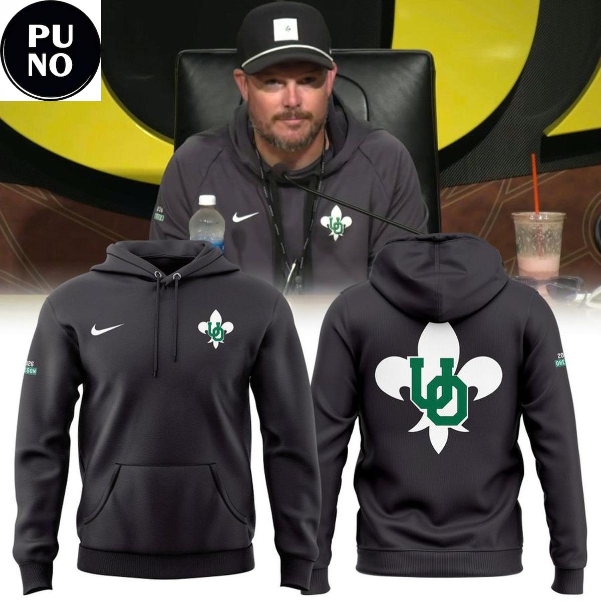 Oregon Ducks Coach Dan Lanning 2026  Hoodie