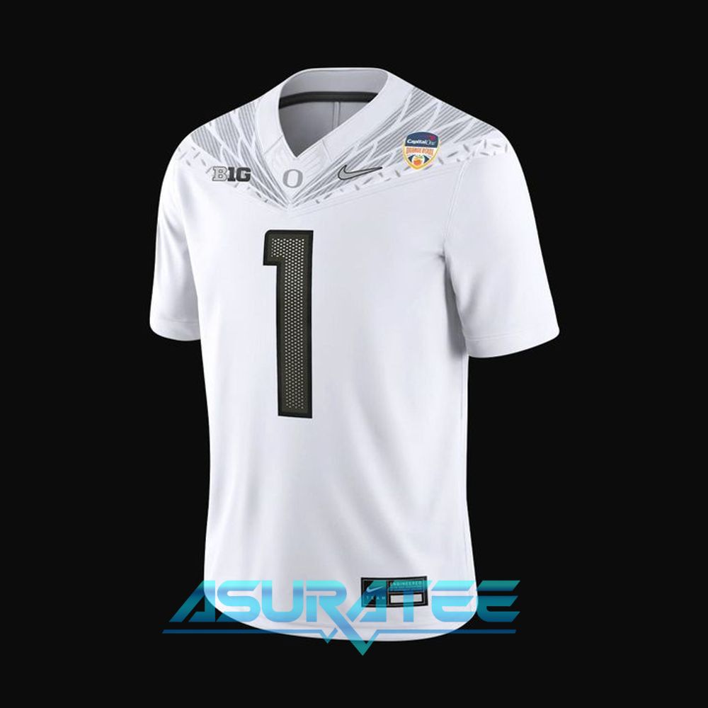 Oregon Ducks Football Quarterfinals Uniform Jersey 2025