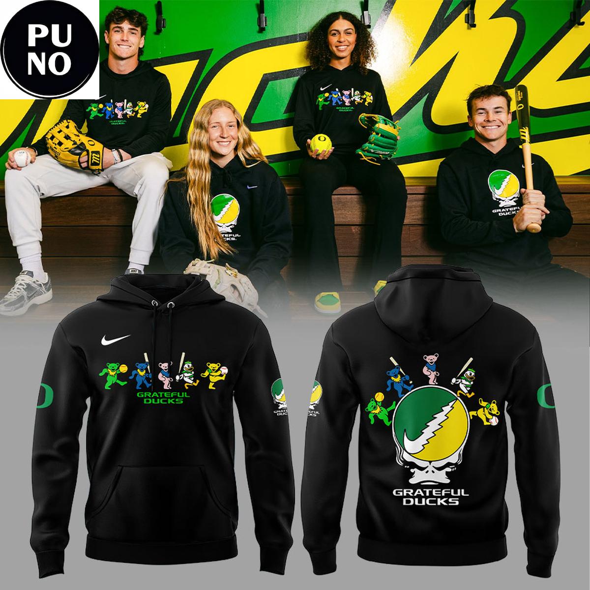 Oregon Ducks Grateful Diamond Ducks 2026 Hoodie T-Shirt