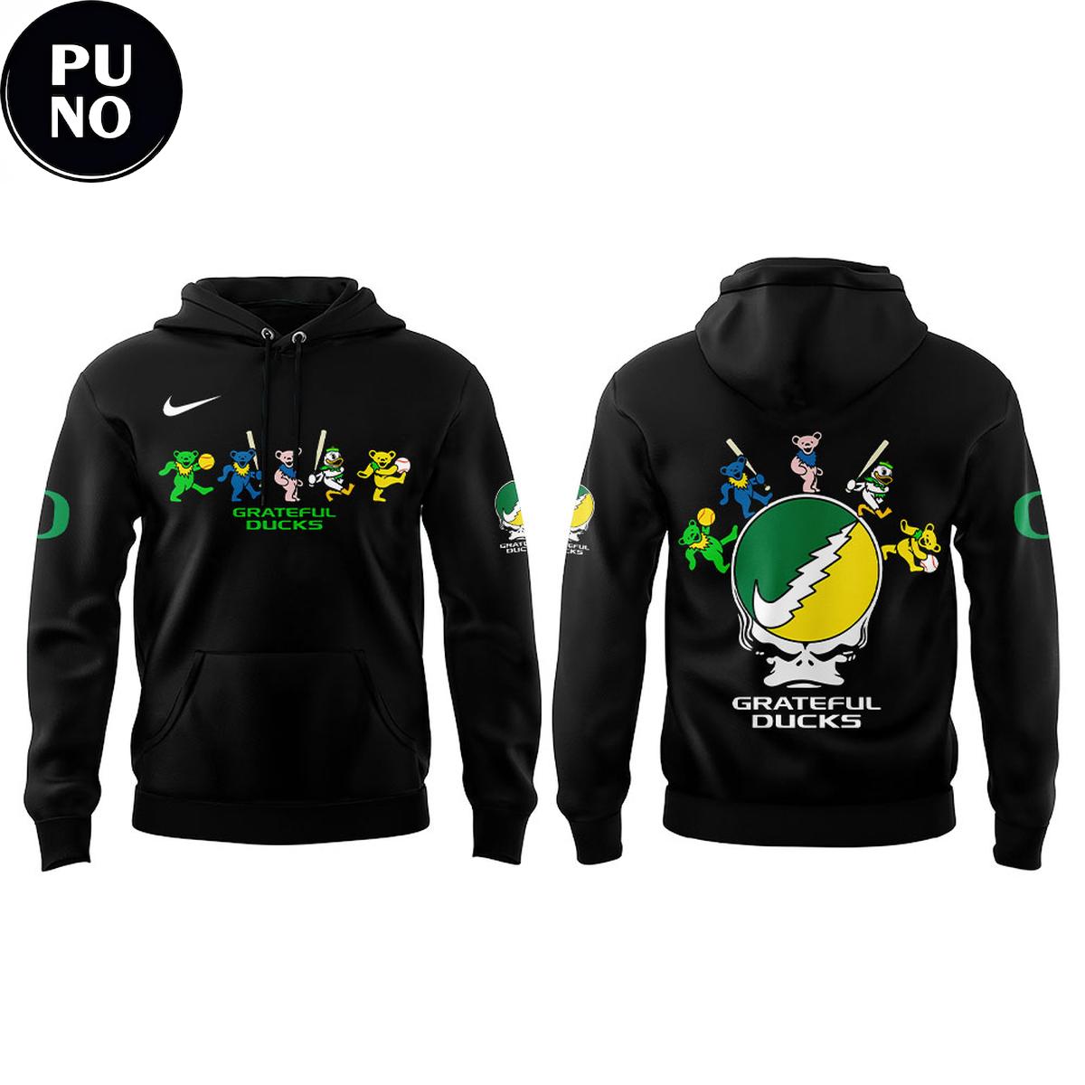 Oregon Ducks Grateful Diamond Ducks 2026 Hoodie T-Shirt