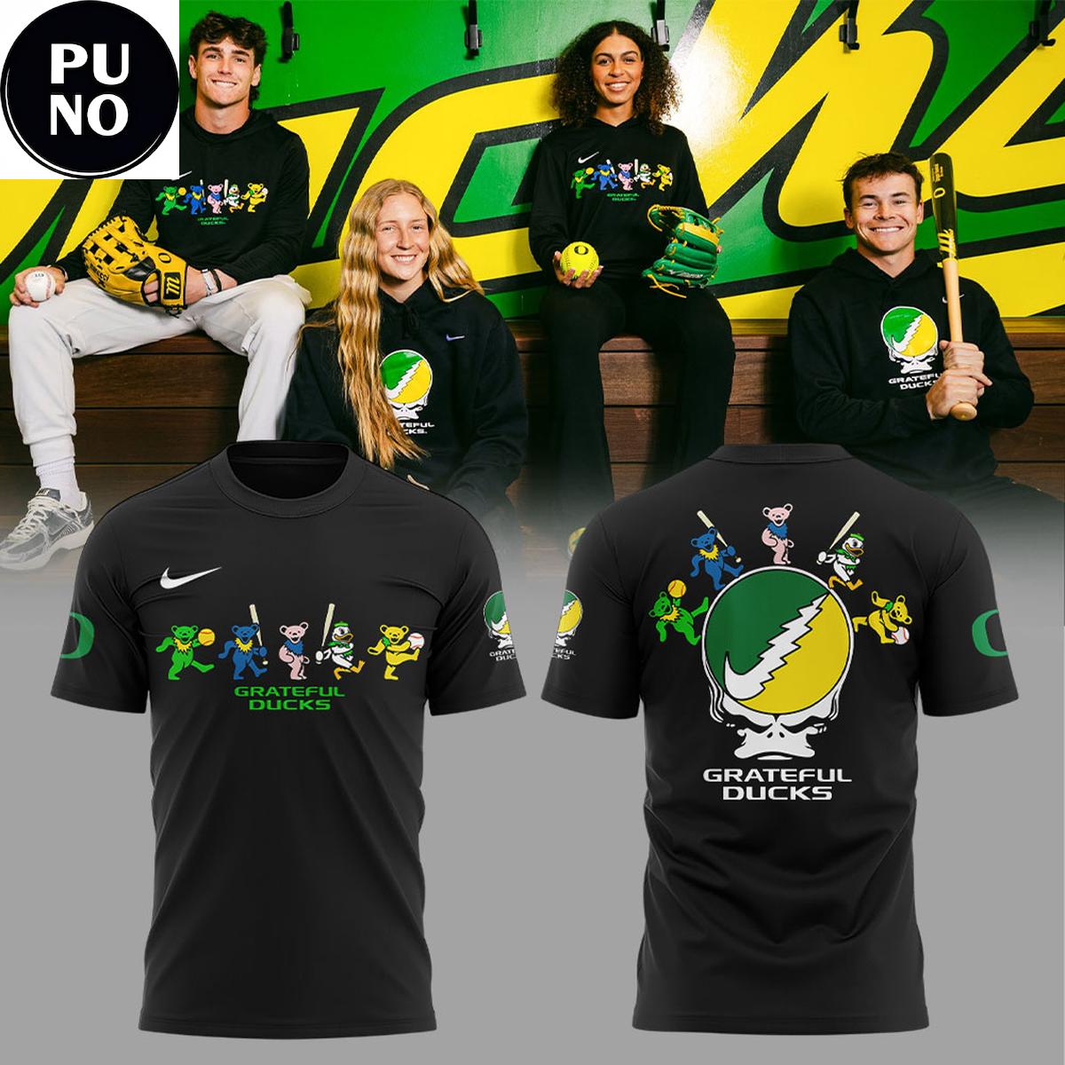 Oregon Ducks Grateful Diamond Ducks 2026 Hoodie T-Shirt
