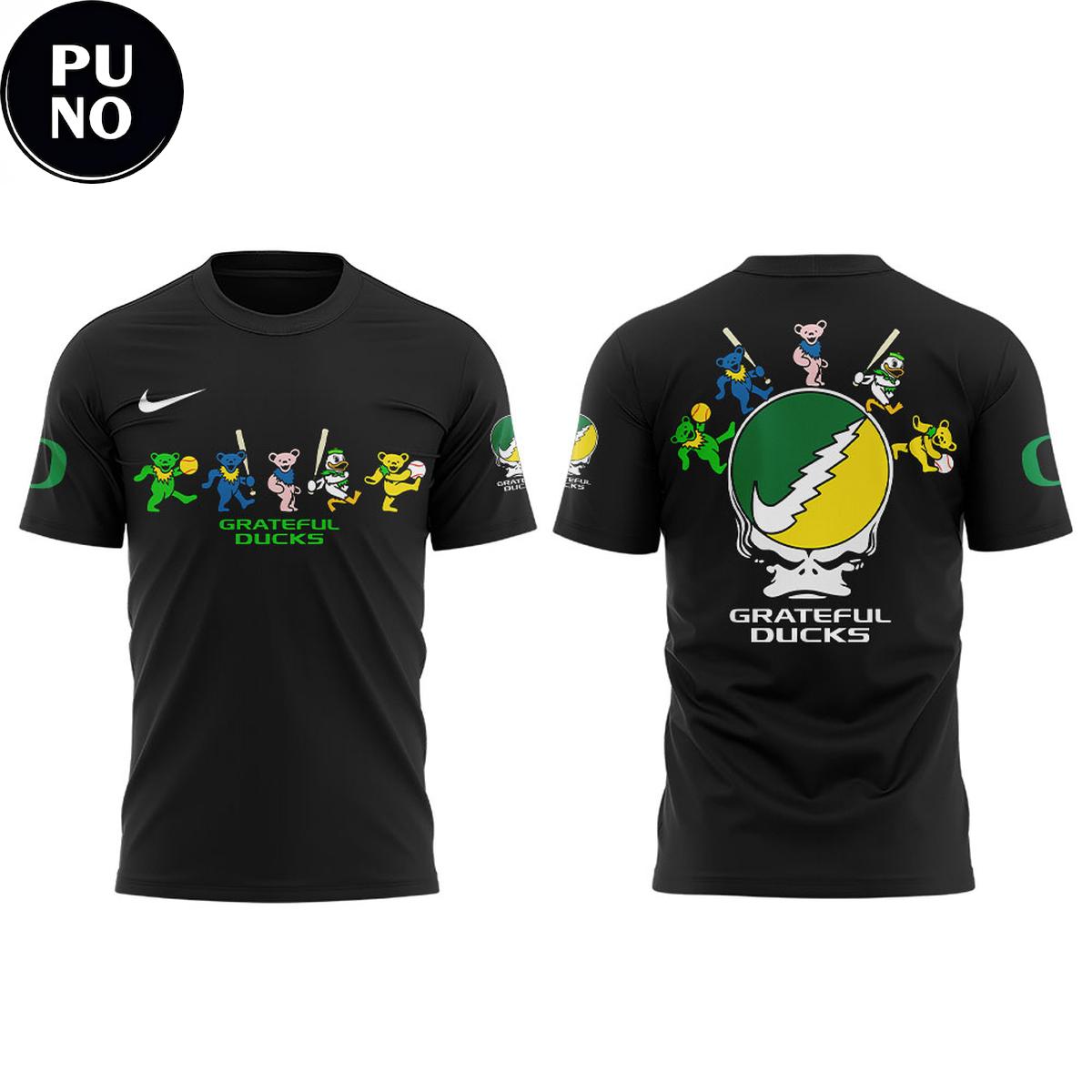 Oregon Ducks Grateful Diamond Ducks 2026 Hoodie T-Shirt