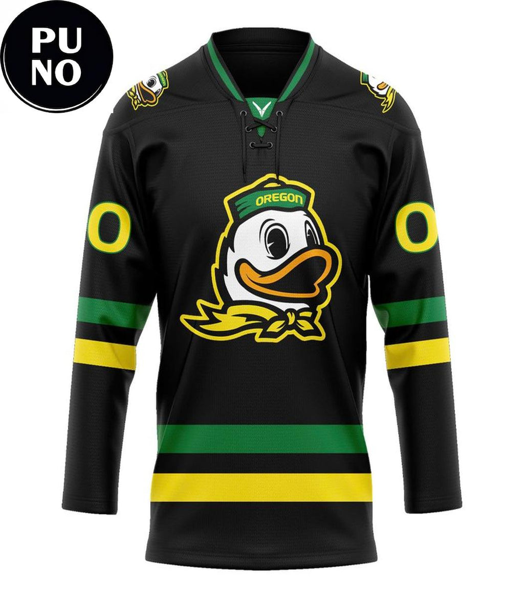 Oregon Ducks PFP Bend Outdoor Classic 2026 Personalized Hockey Jersey