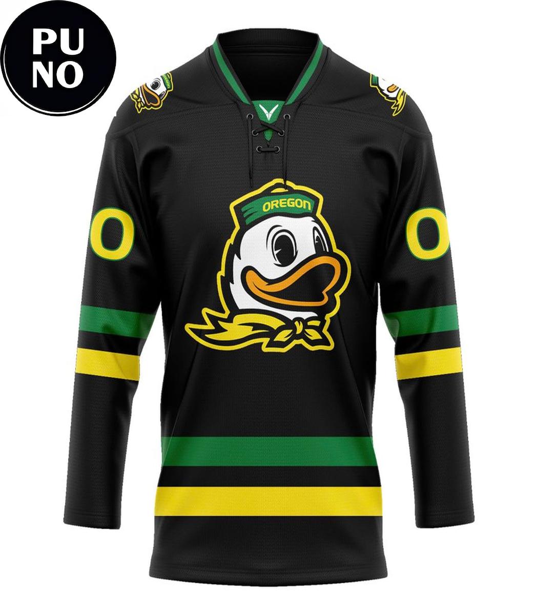 Oregon Ducks PFP Bend Outdoor Classic 2026 Personalized Hockey Jersey
