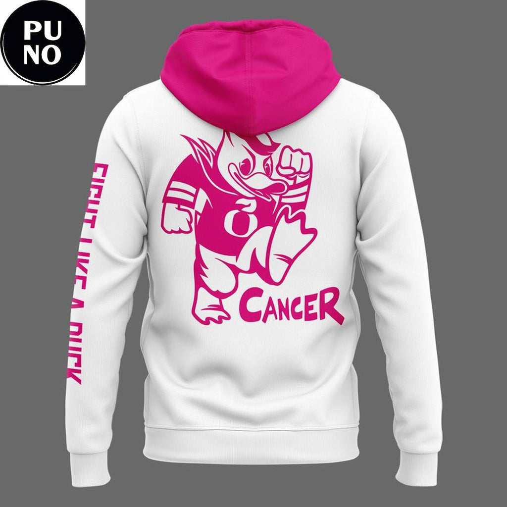 Oregon Ducks Women’s Basketball Cancer Awareness 2026 Hoodie Shirt