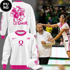 Oregon Ducks Women’s Basketball Cancer Awareness 2026 Hoodie Shirt