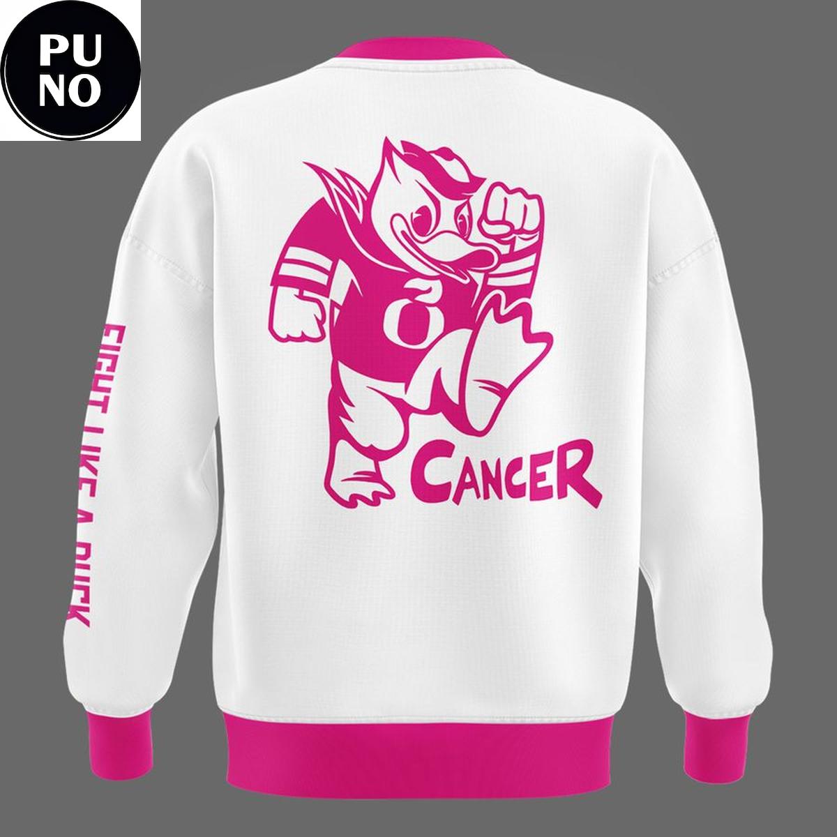 Oregon Ducks Women’s Basketball Cancer Awareness 2026 Hoodie Shirt