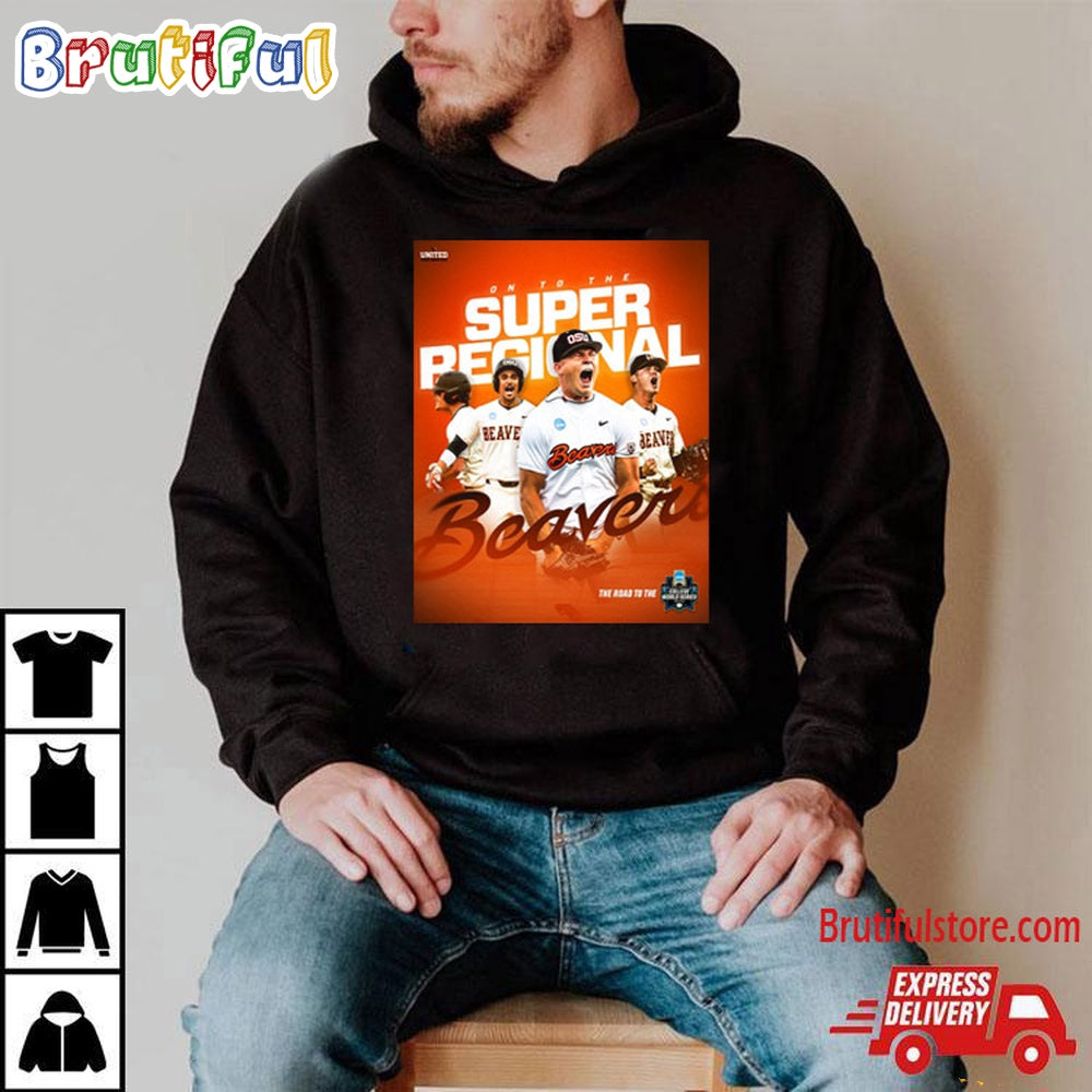 Oregon State 2024 NCAA Baseball Super Regional Champions T Shirt