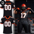 Oregon State Beavers Football 2026 Dark Mode Personalized Football Jersey