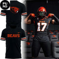 Oregon State Beavers Football 2026 Dark Mode T-Shirt
