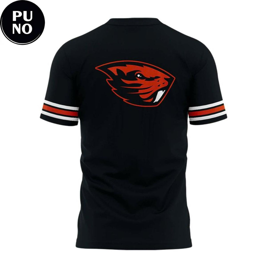 Oregon State Beavers Football 2026 Dark Mode T-Shirt
