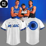 Orlando Magic New Unifrom 25-26 Baseball Jersey