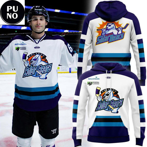 Orlando Solar Bears Replica Throwback Night 2026 Hoodie