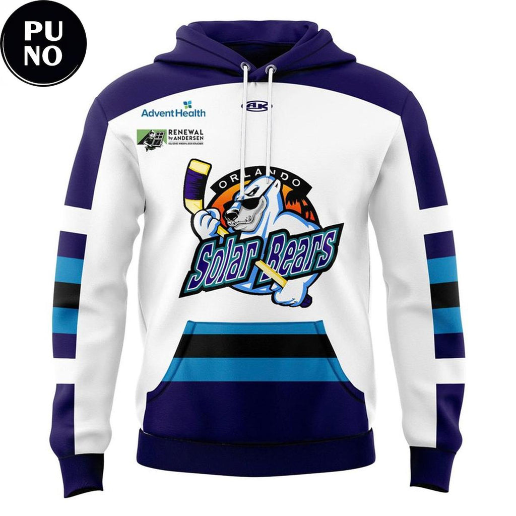 Orlando Solar Bears Replica Throwback Night 2026 Hoodie