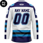 Orlando Solar Bears Replica Throwback Night 2026 Personalized Hockey Jersey