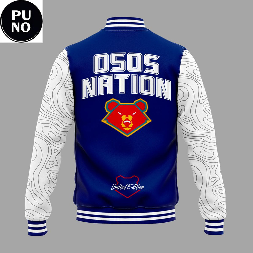 Osos de Manati Basketball 2026 BSN Puerto Rico Baseball Jacket