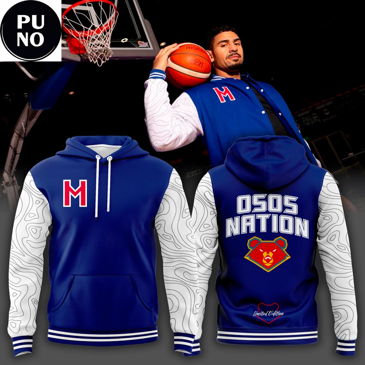 Osos de Manati Basketball 2026 BSN Puerto Rico Hoodie