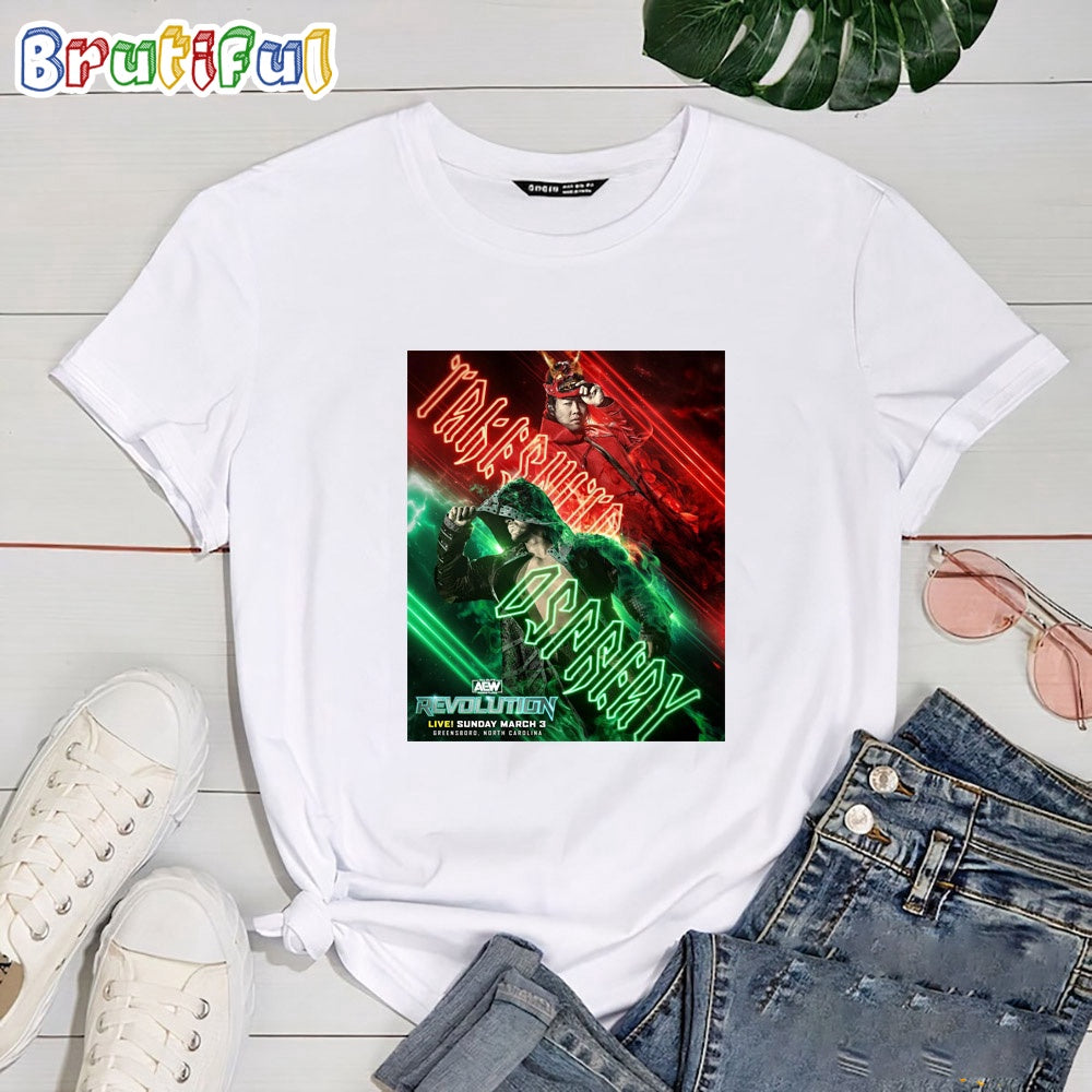 Will Ospreay Vs Konosuke Takeshita Aew Revolution 2024 T Shirt