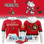 Ottawa Senators ”Peanuts Night ” 2026 Snoopy Special Hoodie, Cap