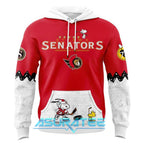 Ottawa Senators ”Peanuts Night ” 2026 Snoopy Special Hoodie, Cap
