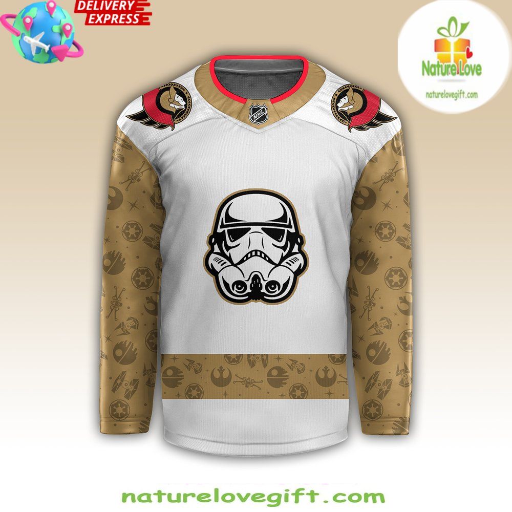 Star Wars Ottawa Senators Hockey Jersey Game Night