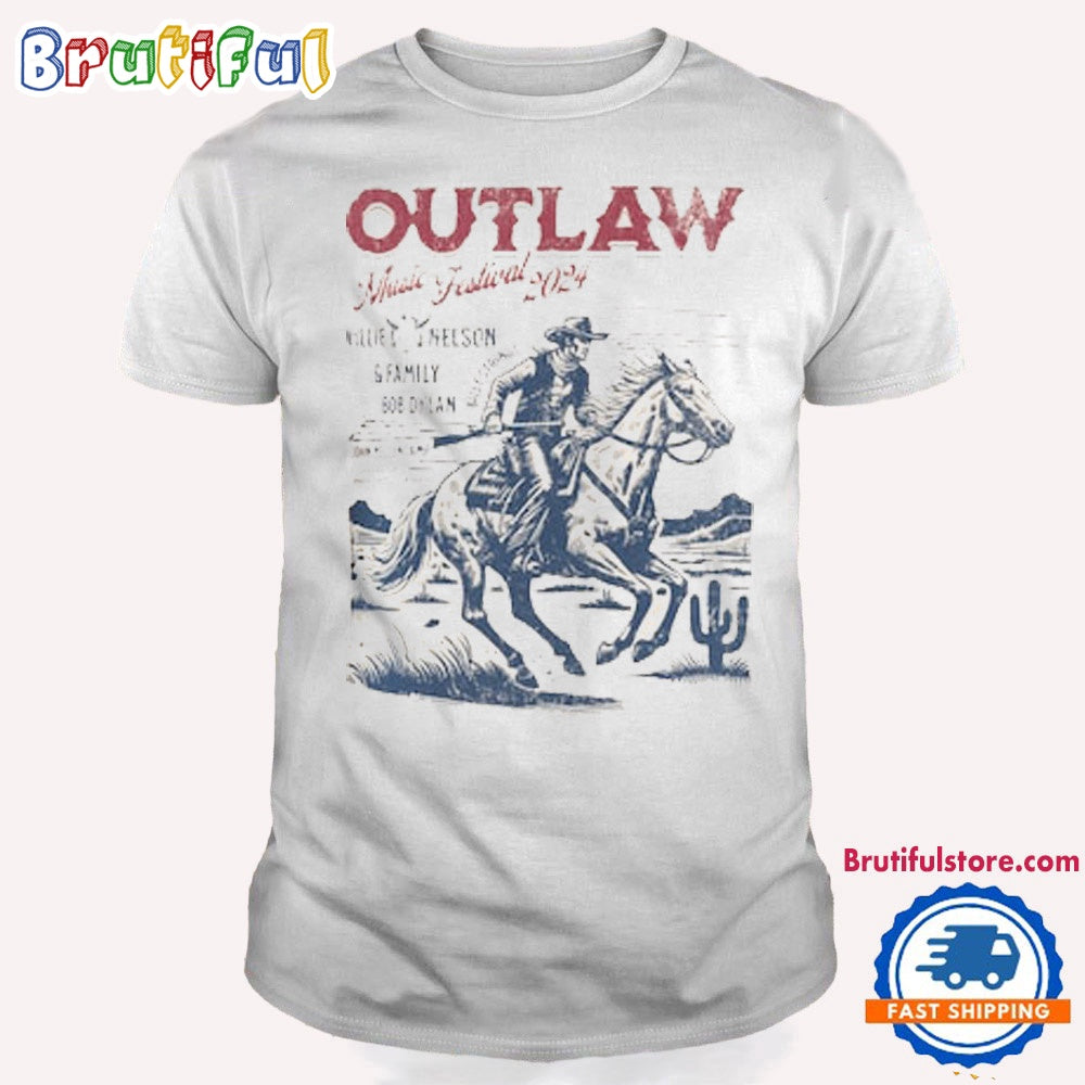 Outlaw Music Festival 2024 Shirt, Willie And Family Summer Tour Shirt