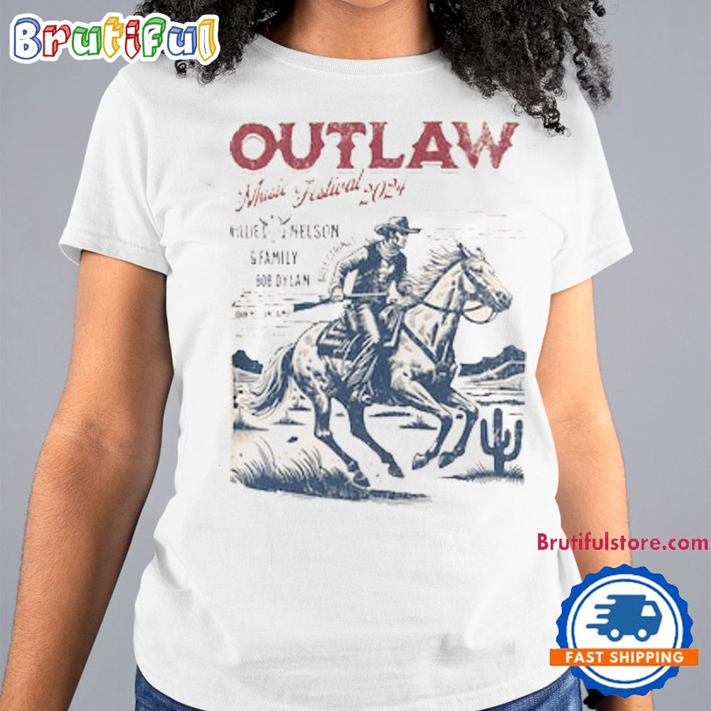 Outlaw Music Festival 2024 Shirt, Willie And Family Summer Tour Shirt