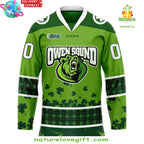 St Patricks Day 2026 Owen Sound Attack Hockey Jersey