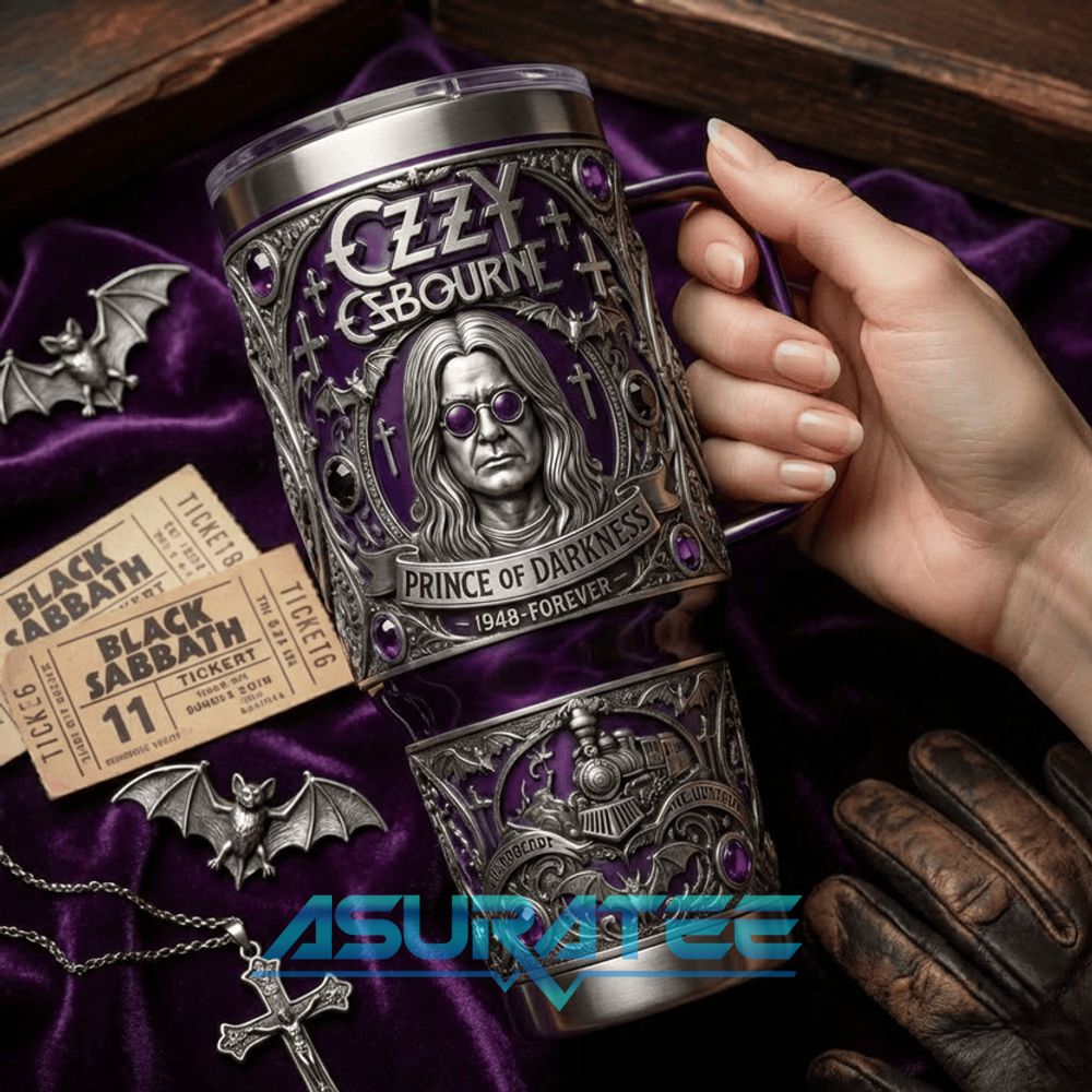 Ozzy Osbourne Prince of Darkness 2026 YETI Tumbler