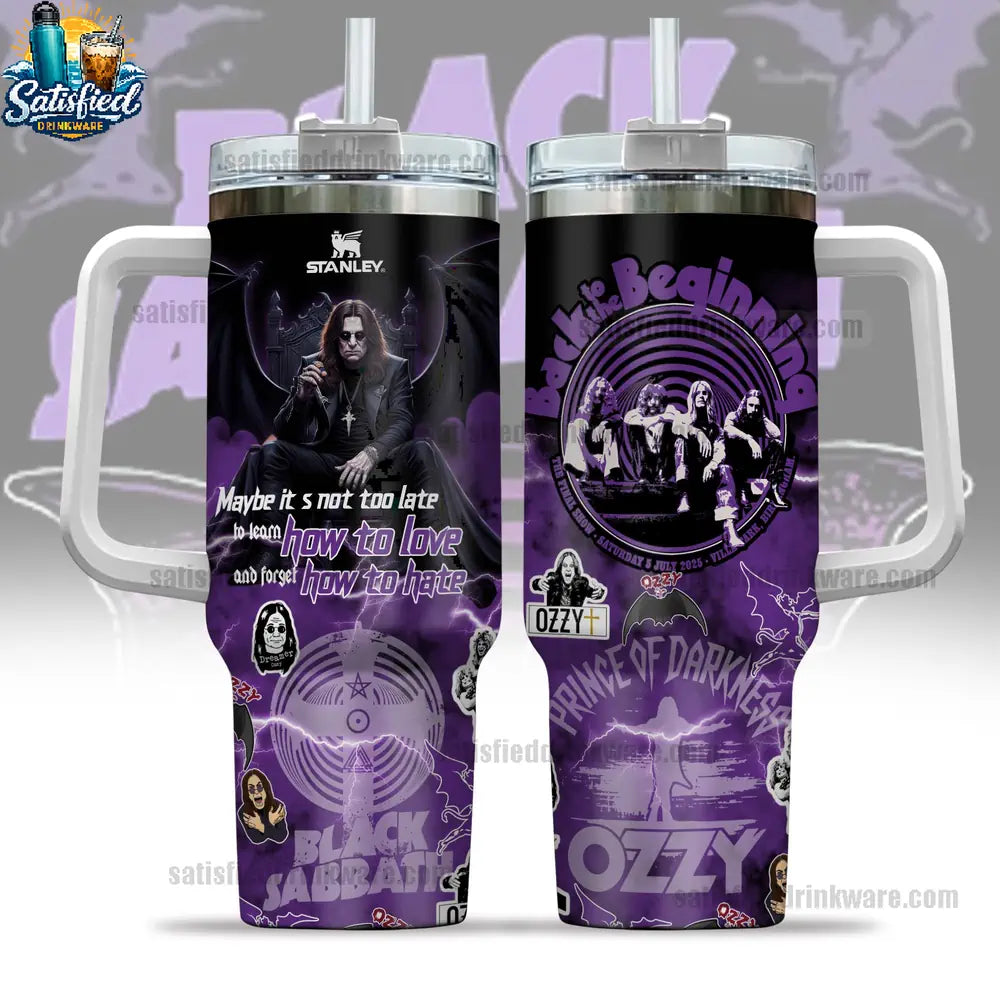 Ozzy Osbourne Rock Legend Stainless Steel Tumbler
