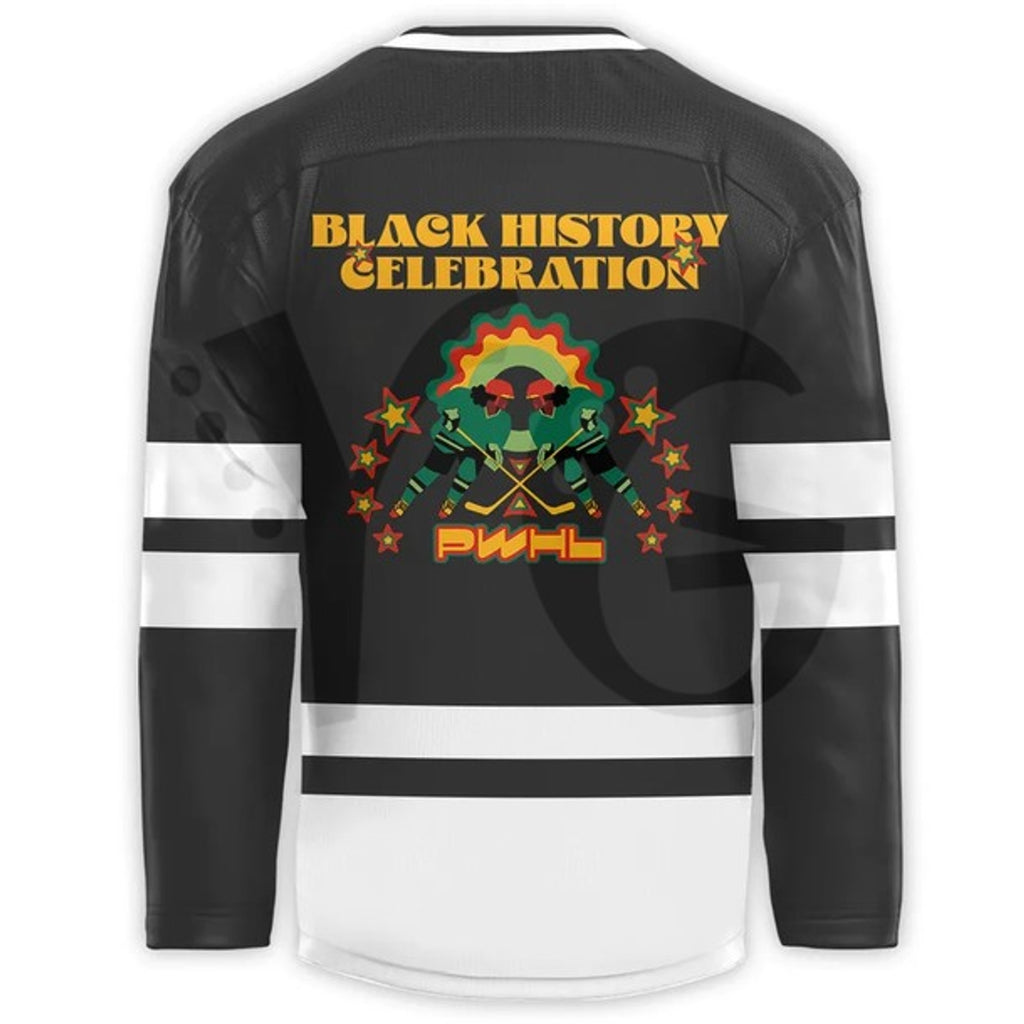 PWHL Black History Celebration 2026 Commemorative Hockey Jersey