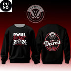 PWHL Detroit EST 2026 Hoodie T-Shirt