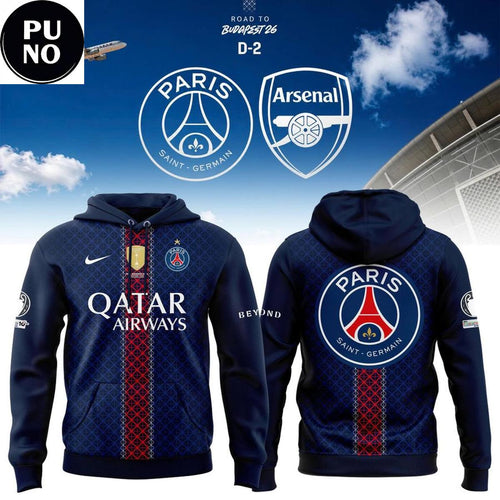 Paris Saint-Germain 2026 UEFA Champions League Home Jersey Replica Hoodie
