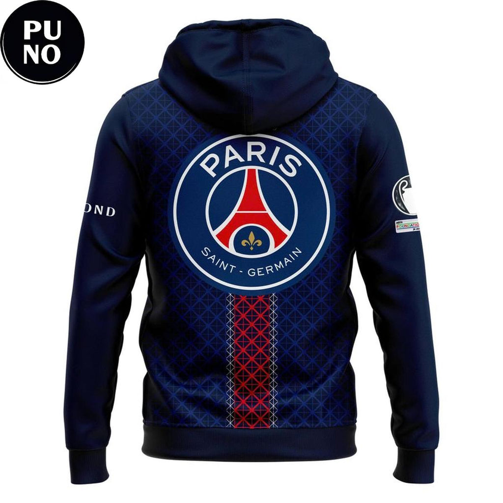 Paris Saint-Germain 2026 UEFA Champions League Home Jersey Replica Hoodie