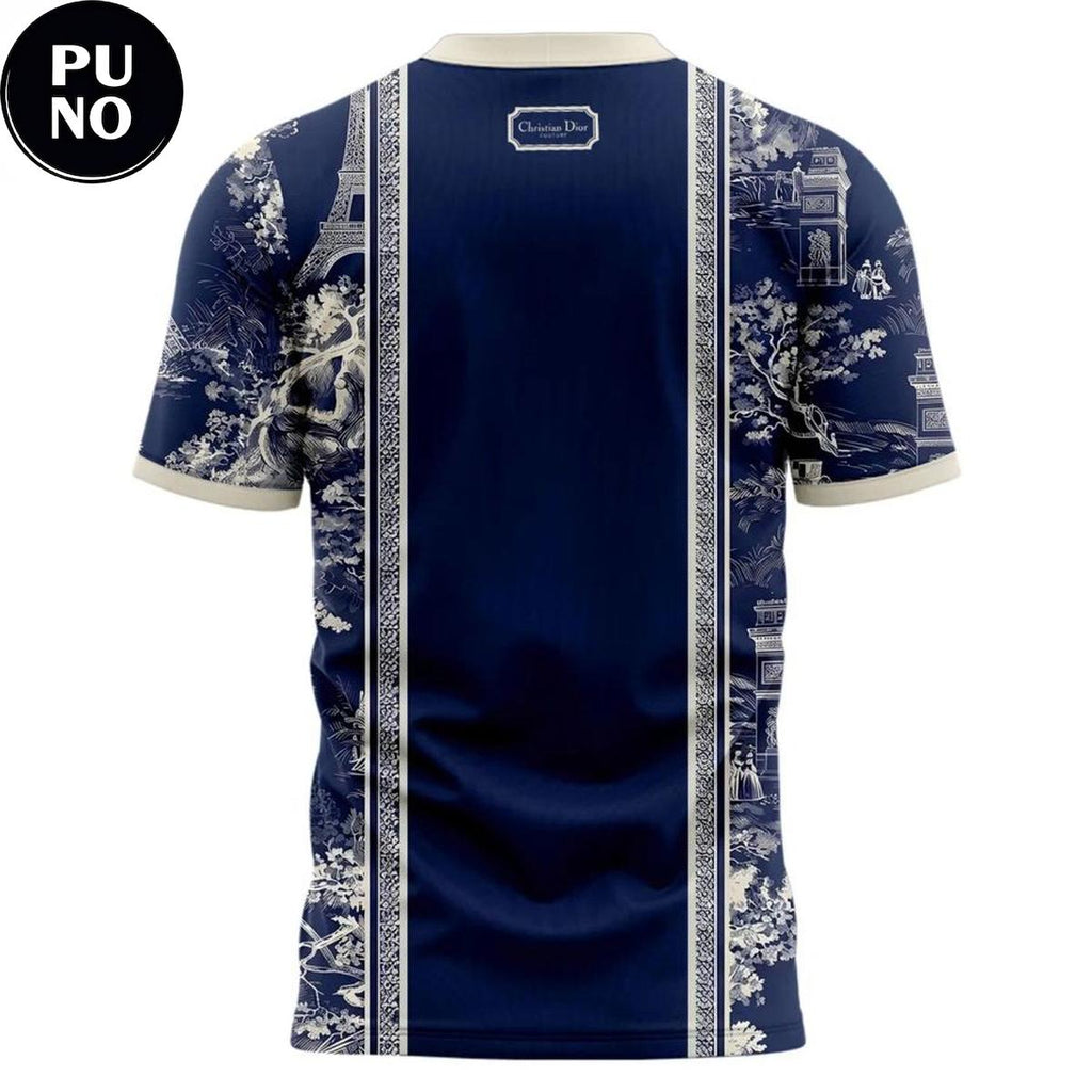 Paris Saint-Germain x Dior x Jordan 2026 Parisian Heritage Shirt