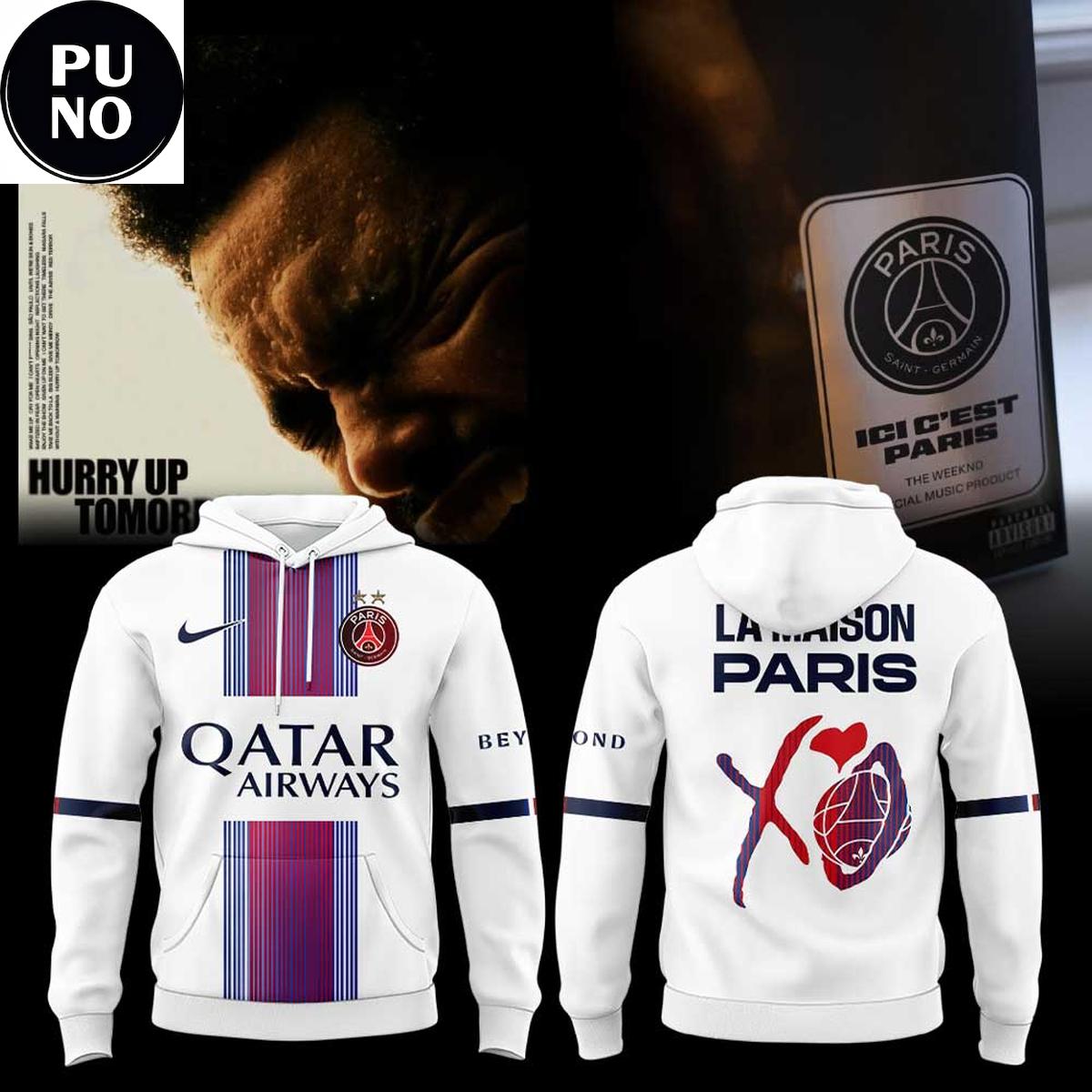 Paris Saint-Germain x The Weeknd XO 2026 Hoodie T-Shirt