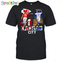 Patrick Mahomes KC Chiefs And Salvador Perez KC Royals Signature T-Shirt